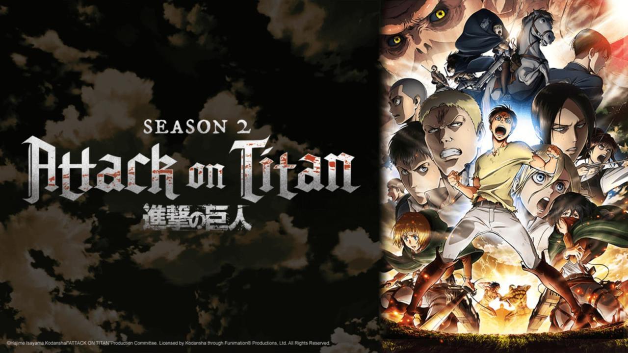 انمي هجوم العمالقة Attack on Titan الموسم الثاني الحلقة 10 مترجمة